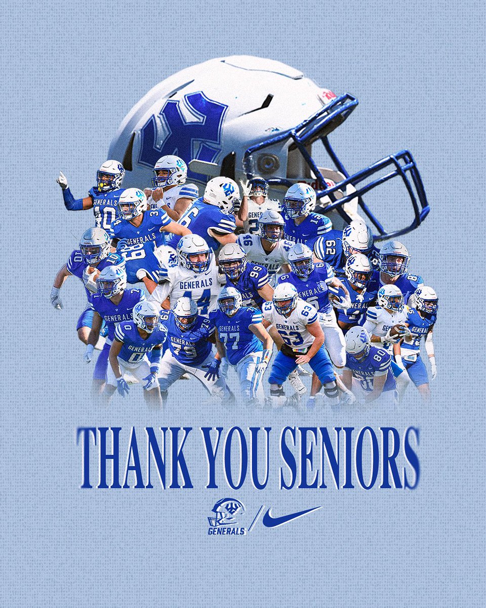 Congratulations to our seniors! 
Thank you for your leadership, dedication, and the impact you’ve made on and off the field. We’re proud of everything you’ve accomplished and can’t wait to see what’s next for each of you.
Wishing you all the best in your next chapter!
#GWD #GoB16