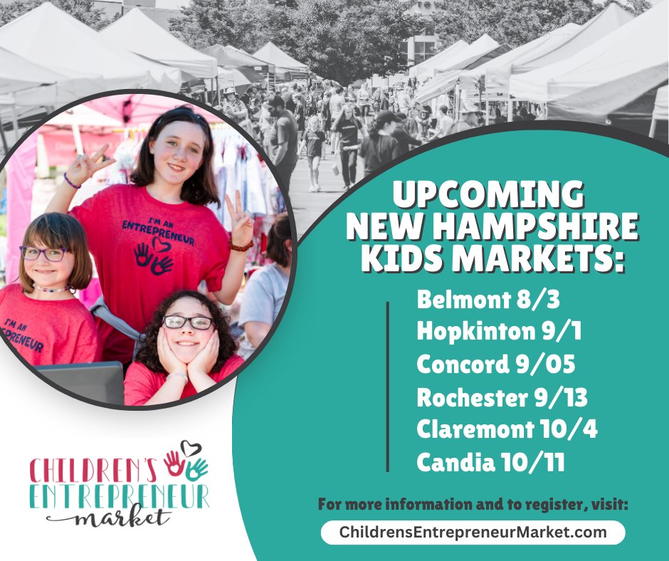 Upcoming Children's Entrepreneur Market Dates and Locations sau18.org/o/sau-18/artic…