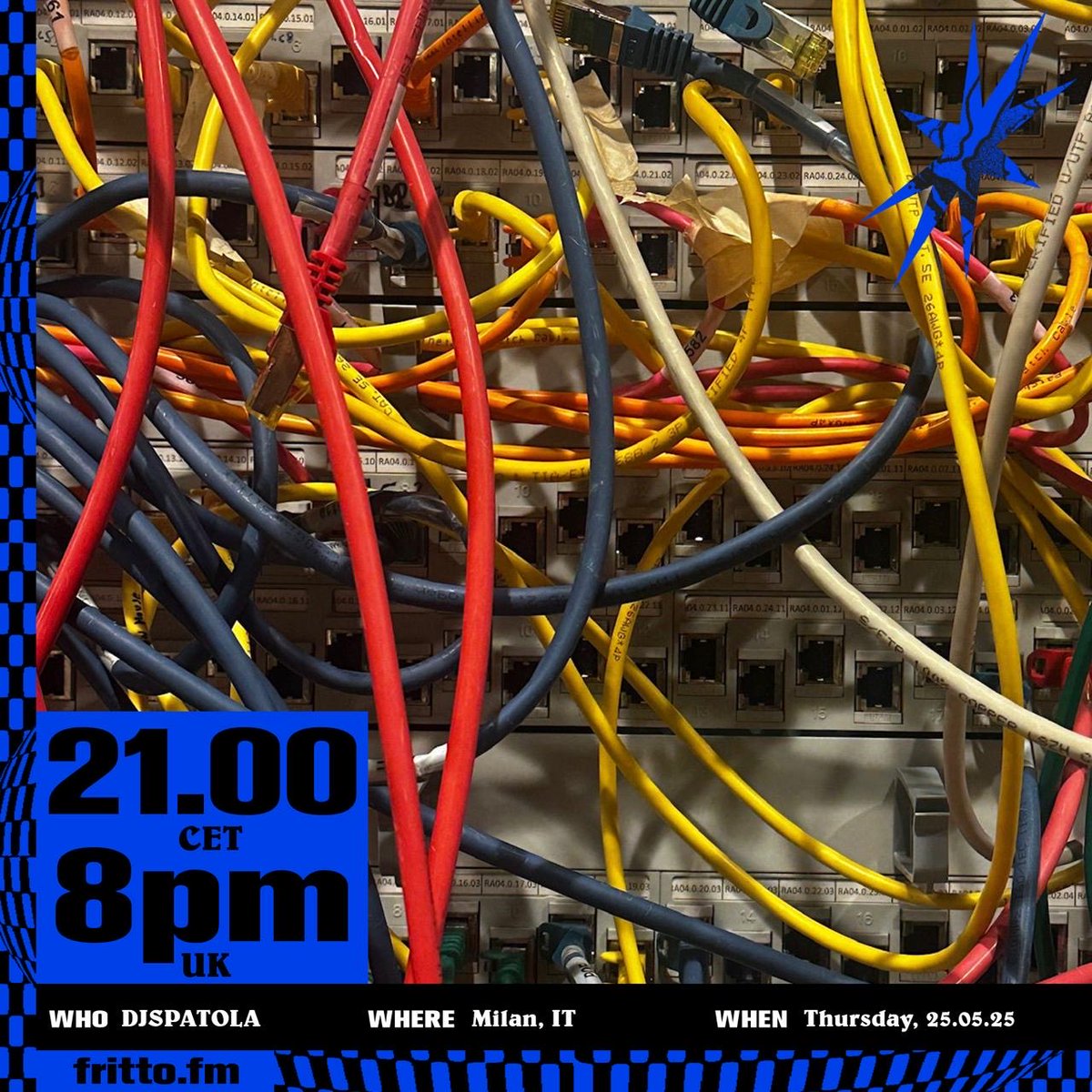NOW LIVE on fritto.fm
Hosted by #nbtwn
#DJSPATOLA for the next 55'