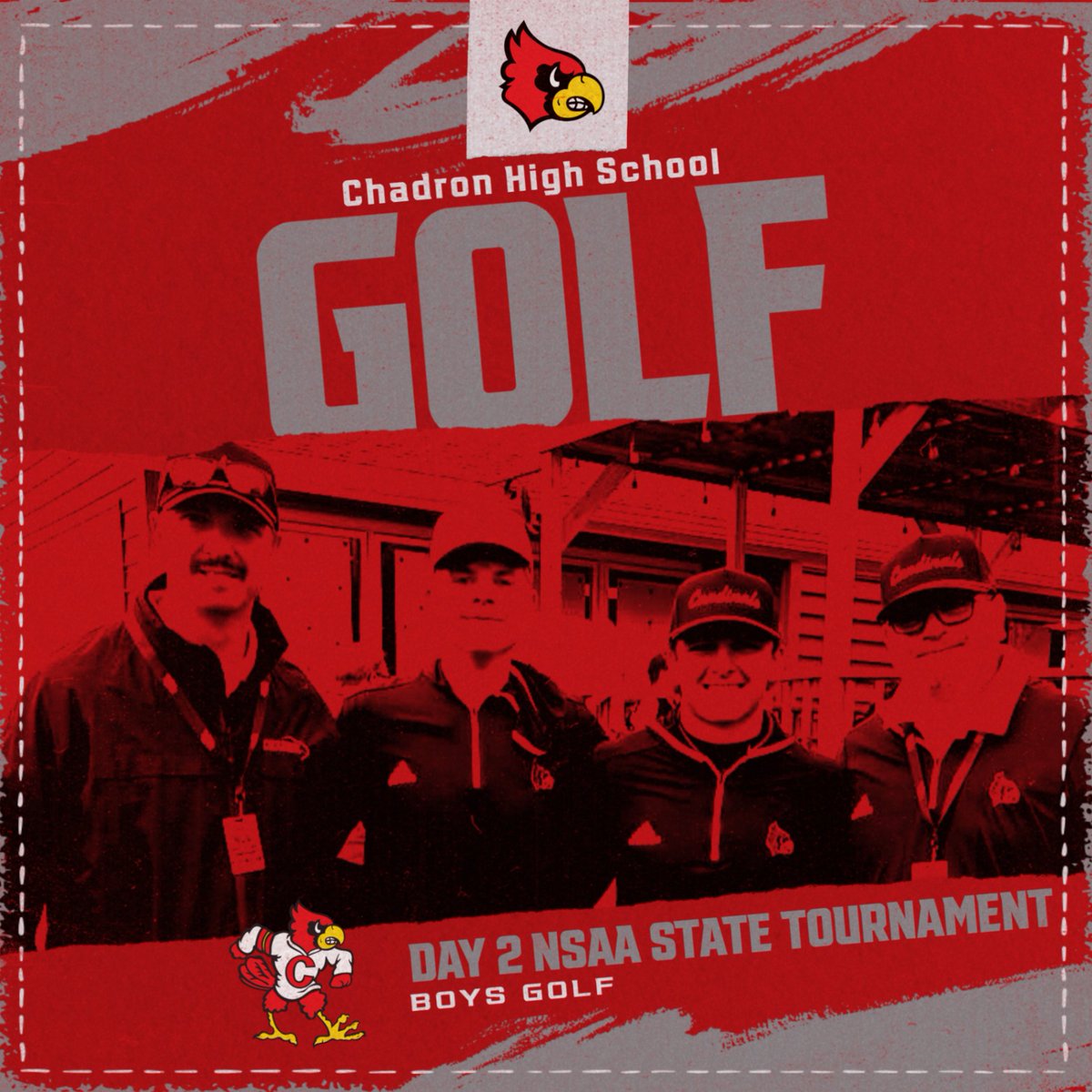 ChadronHS's tweet image. Chadron High School Boys Golf
Day 2 - NSAA State Golf Championships
8:00am Hole #1
Follow the action:
golfgenius.com/pages/5428113
#GoCardsNation