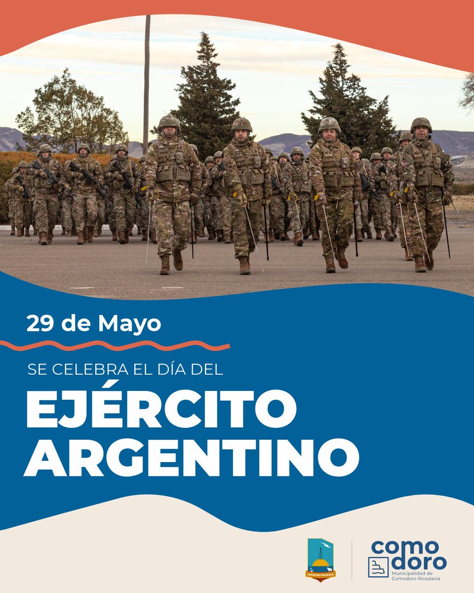 🇦🇷 Hoy reconocemos el valor, la entrega y el compromiso de quienes integran el Ejército Argentino, institución fundamental en la historia y defensa de nuestro país.

¡Gracias por su vocación de servicio!