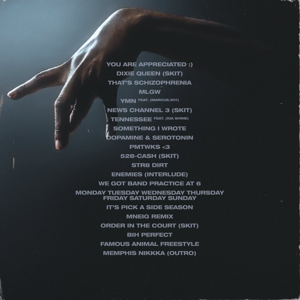 idontknowjeffery 

MEMPHIS NIGGA

itunes.apple.com/album/id/18169…