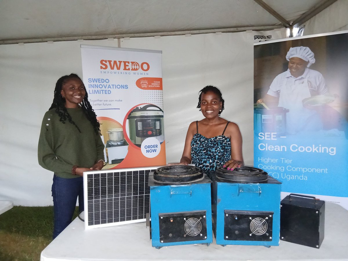 Smart Women in Environment & Development Org. (@swedoempower) on Twitter photo @swedouganda <a href="/ATC_WASH/">Appropriate Technology Centre (ATC)</a> Appropriate #Technologies Expo & #Innovation Lounge 2025 at UMA Grounds . Promoting Renewable #Energy #Technologies our #Solar Aided #Stove, #Briquettes
#HTCC
<a href="/ClimateKIC/">EIT Climate-KIC</a>
<a href="/giz_gmbh/">GIZ</a>
<a href="/NREP_Uganda/">National Renewable Energy Platform (NREP) πΊπ¬</a> @swedouganda <a href="/ATC_WASH/">Appropriate Technology Centre (ATC)</a> Appropriate #Technologies Expo & #Innovation Lounge 2025 at UMA Grounds . Promoting Renewable #Energy #Technologies our #Solar Aided #Stove, #Briquettes
#HTCC
<a href="/ClimateKIC/">EIT Climate-KIC</a>
<a href="/giz_gmbh/">GIZ</a>
<a href="/NREP_Uganda/">National Renewable Energy Platform (NREP) πΊπ¬</a>