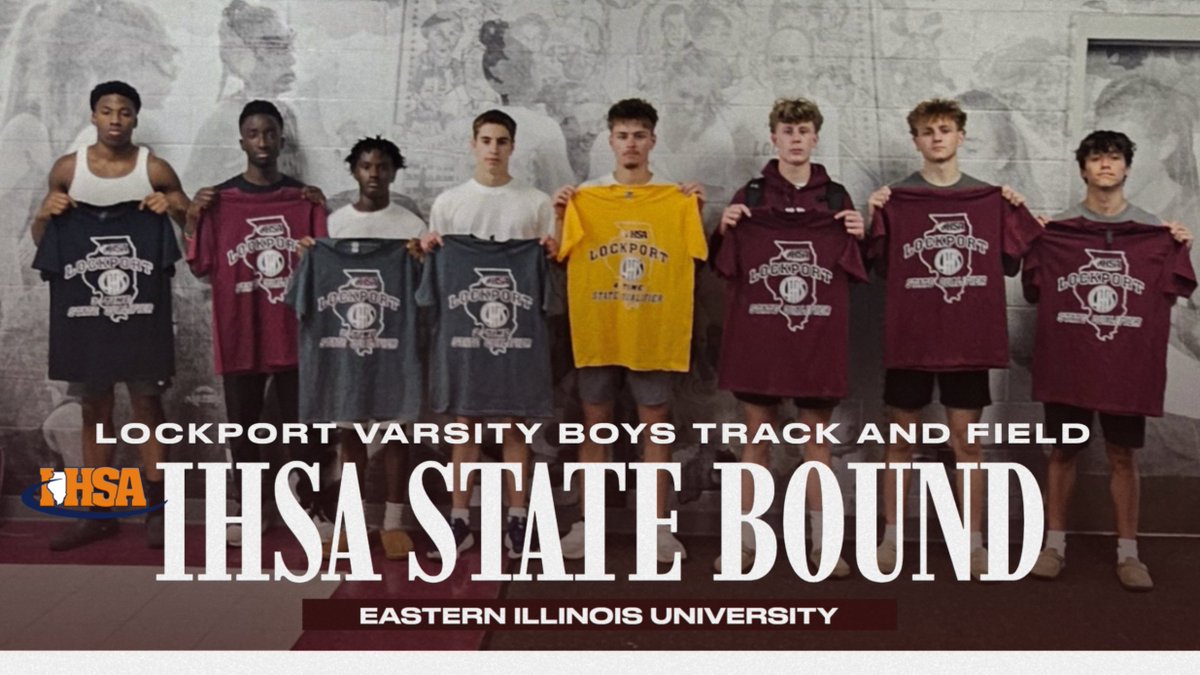 Best of Luck to the Boys Track and Field team as they head down to EIU for the IHSA State Finals! #porterpride