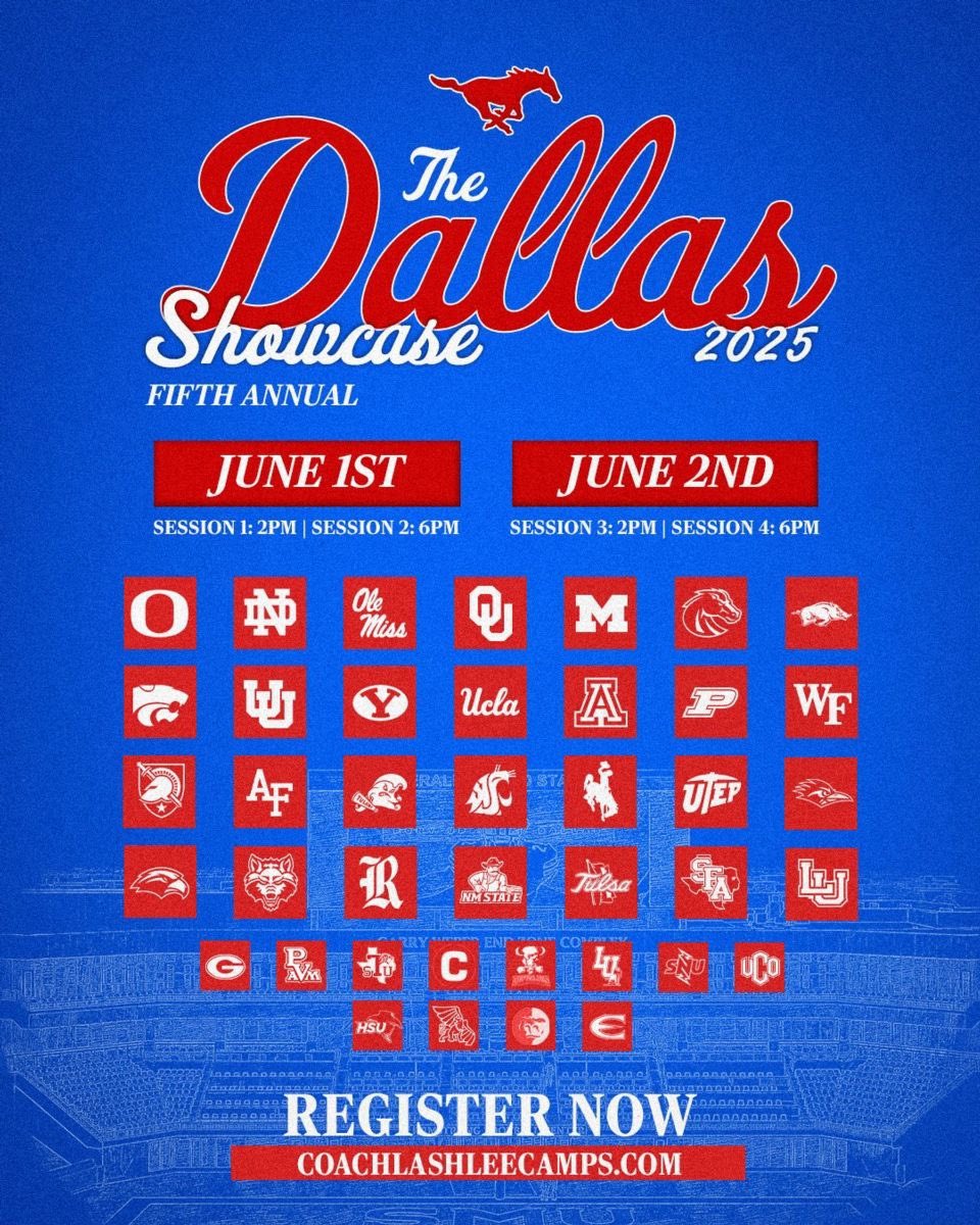 LamelSwanson's tweet image. I will be at Session 3, at 2pm of @SMUFB Mega camp! Can’t wait to work! @ocrobbyjones @RecruitAledo @dctf @TXTopTalent @Rivals @247recruiting @On3sports