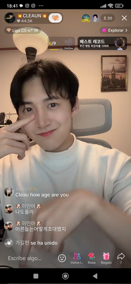 Solange_c_o's tweet photo. D6: Extraño la sonrisa de Cleaun🥺
Necesito verlo para recargar energía😅
#Cleaun_VAV #TikTokLIVE #VAV #fypシviral #teamcleaun #cleaunvav 🐝 #Cleaun #GyeoUlVAV #vav_gyeoul #KimJungeoun https://t.co/CkB08bPN6a