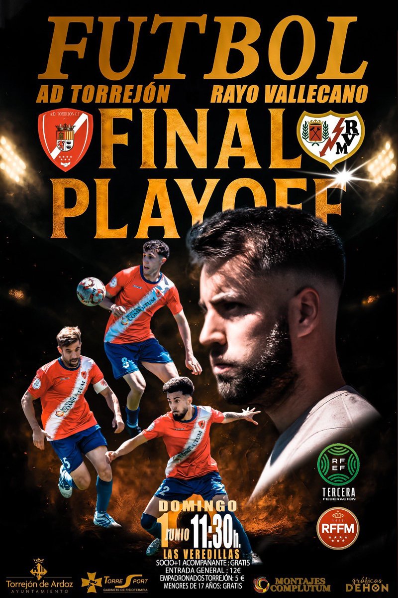 Ayto_Torrejon's tweet photo. DEPORTES | Movistar Inter FS comienza el playoff por el título y la AD Torrejón CF lucha por ascender
➕ Este fin de semana también se disputa el Open Nacional de Artes Marciales y el Circuito de Balonmano Benjamín “Street Handball” @TorrejonDxte 
🔗https://t.co/Rd0hiXhHdw https://t.co/VFyjj1dFRD