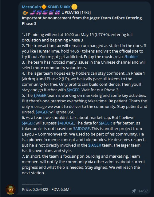 I’ve been closely following this from Day 1 back when $JAGER <a href="/jager_BSC/">Jager</a> first started being mentioned alongside the bold vision of “BNB $100,000.” At the time, many scoffed, thinking it was just a pipe dream, that could never happen. But those people forget: back when $BTC was