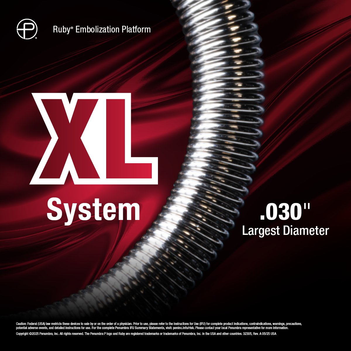 PenVascular's tweet photo. US HCPs: Providing more coil and more volume, #RubyXL is designed to offer unmatched efficiency – all through your preferred diagnostic catheter. #NewClassOfCoil #SomethingBIGIsHERE
Rx only. Risk: https://t.co/SILdiRZoH4 Clinical results may vary https://t.co/CnyaZGrTF5