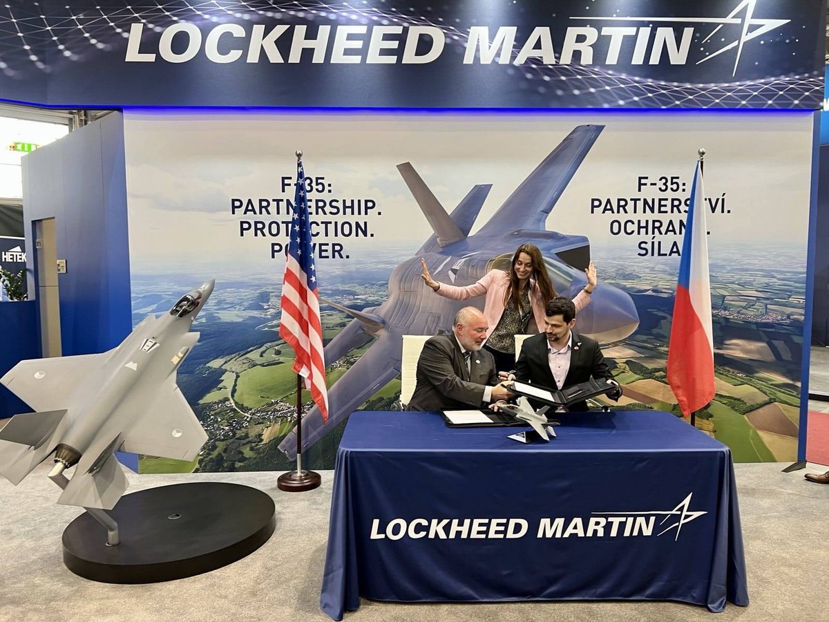 Vrgineers (@vrgineers) on Twitter photo Exciting news! We have been selected to become a part of the Industrial Cooperation Agreement tied to the Czech Republic’s acquisition of the <a href="/LockheedMartin/">Lockheed Martin</a>’s F-35 Lightning II aircraft. 🇨🇿✈️ #Vrgineers Exciting news! We have been selected to become a part of the Industrial Cooperation Agreement tied to the Czech Republic’s acquisition of the <a href="/LockheedMartin/">Lockheed Martin</a>’s F-35 Lightning II aircraft. 🇨🇿✈️ #Vrgineers