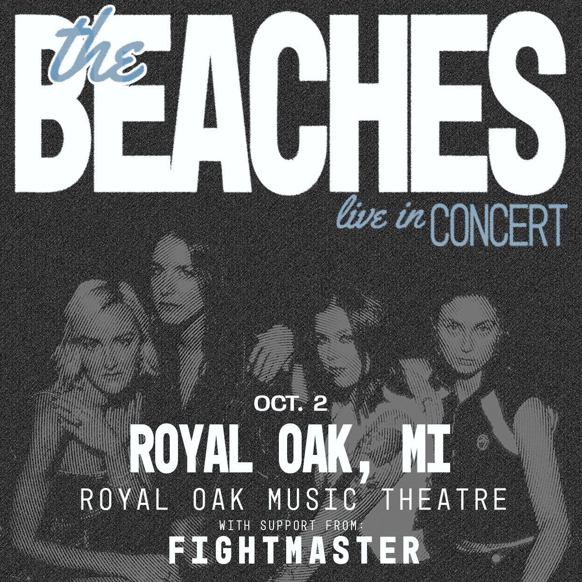 🪩 NEW SHOW 🪩

@TheBeaches | 🗓 Oct 2

Venue Presale starts Wed. 6/4
Code: BLOOM | 🎫: buff.ly/5RC6DQO
