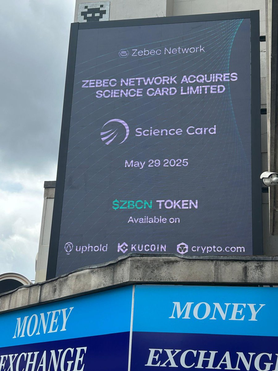 TimMangnall's tweet image. 🚨 Big moves from @Zebec_HQ
Fresh off announcing the acquisition of @ScienceCardUK the team wasted no time — launching a full-scale out-of-home campaign across London within minutes of the news dropping.
From Oxford Street to Shoreditch, Zebec’s message was everywhere.
This…