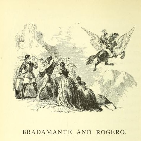 KarenSloan's tweet photo. “May thy designs be prosperous, O chaste &amp; noble maiden, the future mother of heroes, the glory of Italy, destined to fill the whole world with their fame. Great renowned knights shall be numbered among your descendants." 🤺 #BookologyThursday #EndofTheMiddleAgesDay #Bulfinch https://t.co/SlEWguzSq4