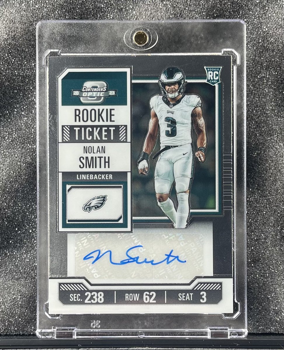 Anthony DiBona (@dibonanfl) on Twitter photo ๐จ NOLAN SMITH AUTO GIVEAWAY! ๐จ
Iโm giving away a Nolan Smith autographed rookie card following the launch of ThePhillySpecialShow.com! ๐
How to enter:
1) Follow <a href="/DiBonaNFL/">Anthony DiBona</a> and <a href="/thePHIspecial/">The Philly Special</a>
2) Reply to this tweet and tag a friend
3) Retweet this tweet
Winner picked on 6/3! ๐จ NOLAN SMITH AUTO GIVEAWAY! ๐จ
Iโm giving away a Nolan Smith autographed rookie card following the launch of ThePhillySpecialShow.com! ๐
How to enter:
1) Follow <a href="/DiBonaNFL/">Anthony DiBona</a> and <a href="/thePHIspecial/">The Philly Special</a>
2) Reply to this tweet and tag a friend
3) Retweet this tweet
Winner picked on 6/3!
