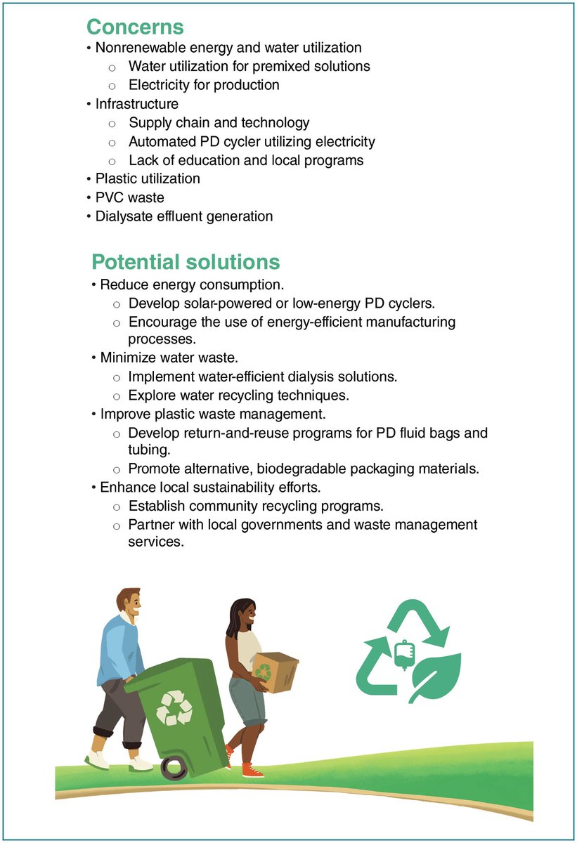 By leveraging local low-resource models and promoting innovation globally, peritoneal dialysis can become a more viable and environmentally conscious kidney replacement therapy worldwide. bit.ly/KN1705-12
#ASNKidneyNews