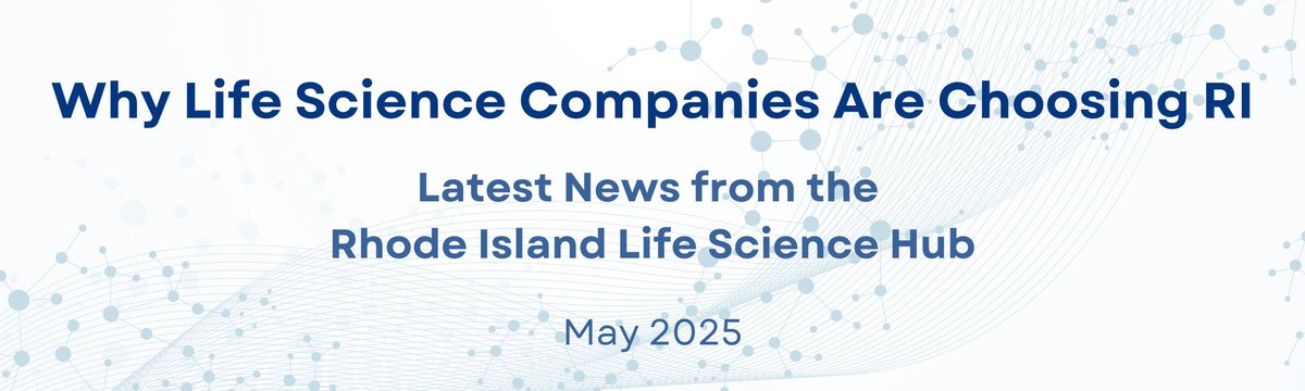 Rhode Island Life Science Hub (@rilifescihub) on Twitter photo 🚨 The May edition of the RI Life Science Hub newsletter is here!
✅ $5M awarded to 13 companies
✅ RI Biotech Summit agenda at BIO 2025 announced
Explore what’s driving life sciences in RI.
🔗 Newsletter: conta.cc/4dCB7on
📬 Subscribe: rilifescience.com 🚨 The May edition of the RI Life Science Hub newsletter is here!
✅ $5M awarded to 13 companies
✅ RI Biotech Summit agenda at BIO 2025 announced
Explore what’s driving life sciences in RI.
🔗 Newsletter: conta.cc/4dCB7on
📬 Subscribe: rilifescience.com