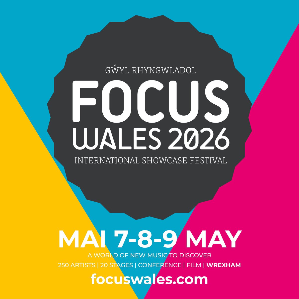 Music:Leeds (@musicleeds) on Twitter photo Applications are now open for <a href="/FocusWales/">FOCUS Wales</a> 2026!
With 300+ performances, the FOCUS Wales Music Festival showcases the very best new talent emerging from the nation alongside established names and a selection of exciting international acts.
Apply here 👉 bit.ly/4kpcTAw Applications are now open for <a href="/FocusWales/">FOCUS Wales</a> 2026!
With 300+ performances, the FOCUS Wales Music Festival showcases the very best new talent emerging from the nation alongside established names and a selection of exciting international acts.
Apply here 👉 bit.ly/4kpcTAw