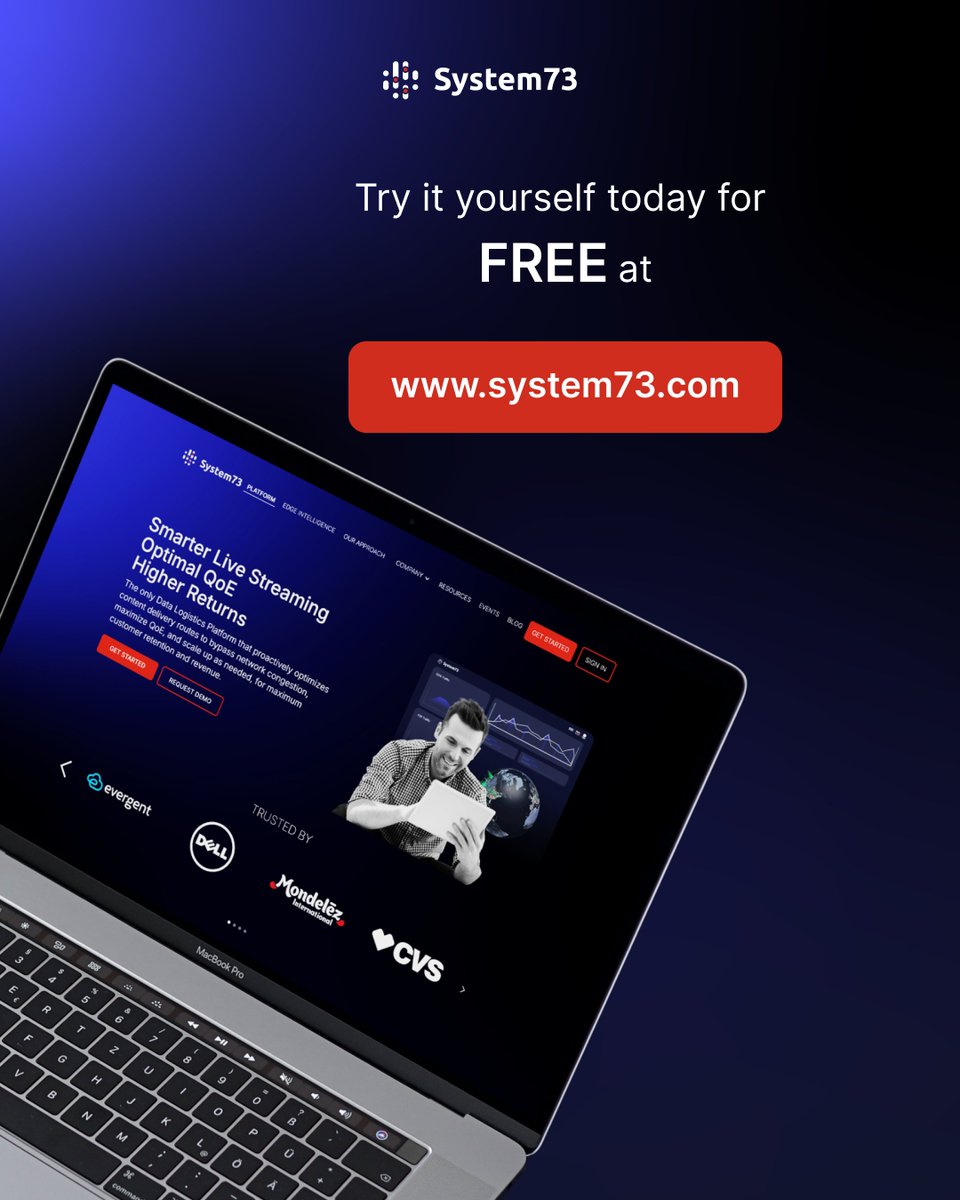 Optimal viewing shouldn't mean high costs.🤔
 System73 delivers quality streams efficiently while boosting your profitability.💥
🔗 Learn more about our Edge Platform today at system73.com