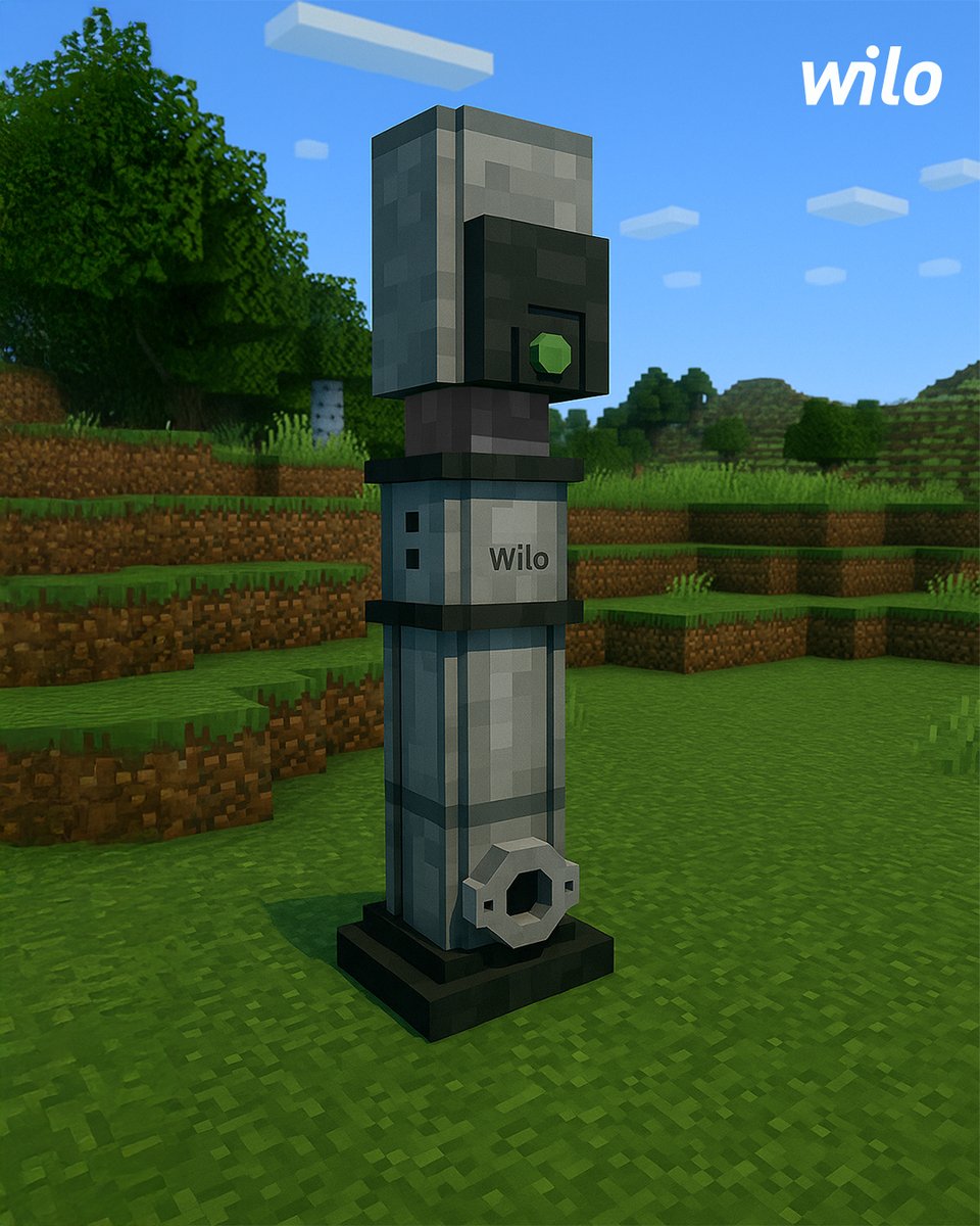 Minecraft dünyasında suyu yönetmek hiç bu kadar keyifli olmamıştı!
İster sanal ister gerçek dünya…
Akıllı su yönetiminin arkasında daima Wilo var! 🚀

#Wilo #WiloTürkiye #Pompa #PompaSistemleri