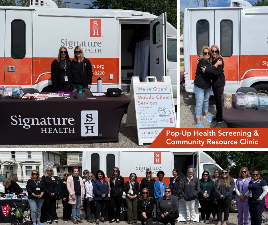 Earlier this month, Signature Health participated in a Pop-Up Health Screening and Community Resource Clinic at <a href="/gocdcashtabula/">GO Community Develop</a>

Learn more about our Mobile Clinic services and where you can catch us next at signaturehealthinc.org/mobile/