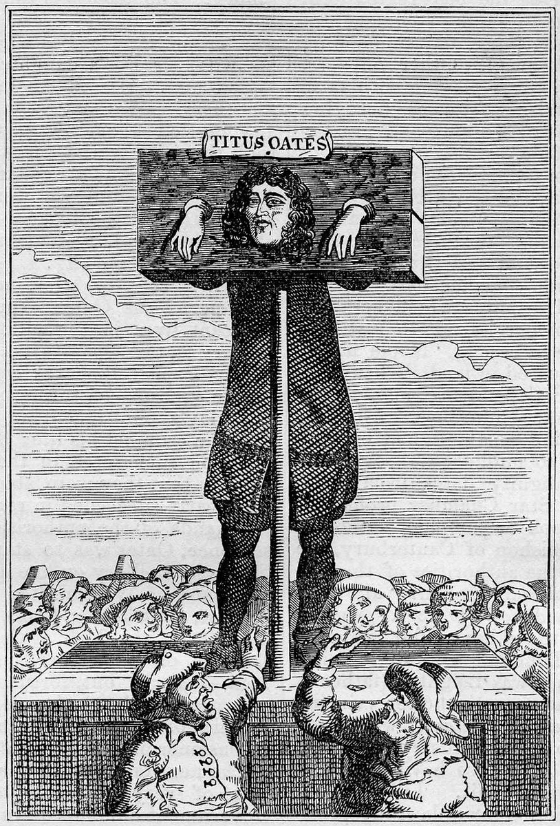 s8mb's tweet photo. I'd stick a pillory outside every Tube station, and make six hours in it the default punishment for fare dodging. Doesn't cost much money, humiliates the criminal, and doesn't ruin the life of young eejits who get tempted in the moment. https://t.co/lfLzTDDXyI
