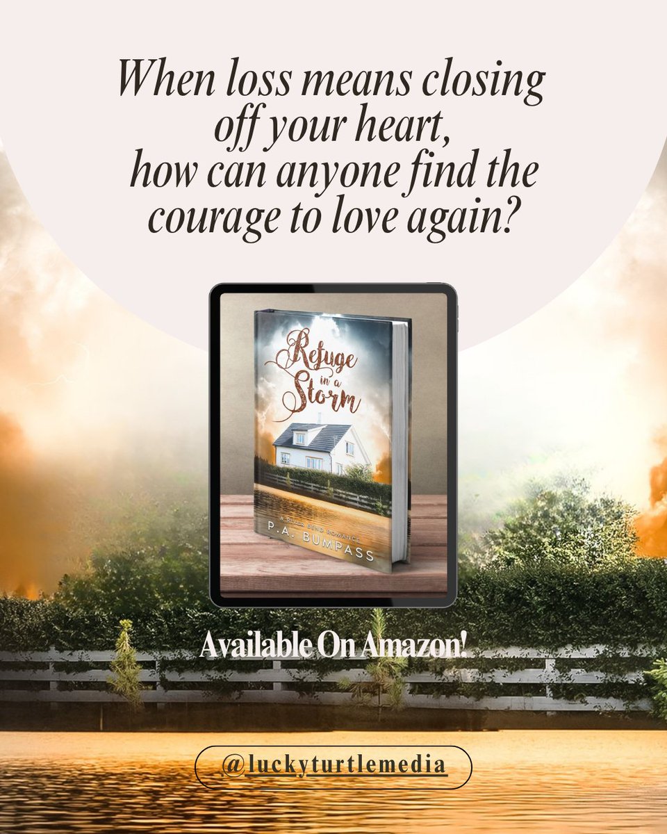 This heartfelt small-town romance story explores themes of love, loss, and the power of second chances. 

Learn more at amzn.to/3VF5bYQ

#RefugeinAStorm #PABumpass #romance #sweetcleanromance #luckyturtlemedia