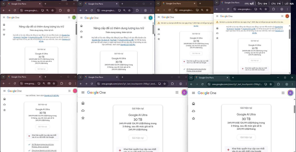 Thaicrypto2004's tweet photo. @Kitco_Metals 🚀 Veo 3 access – 37 days, only $12!
🔥 Bonus: Gemini Ultra 1 month
✅ https://t.co/nosdlybo4J Premium
✅ 30TB Google Drive
✅ Supports Veo 3 (hyper-realistic videos)

📞 WhatsApp: 0395924204
📬 Telegram: @doandoan12345

💬 DM now – limited stock!

#Veo3 #GeminiUltra #AItools https://t.co/9MSnE6sChf
