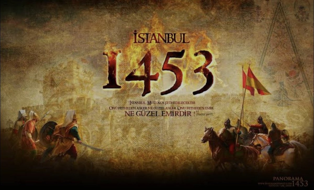 Tarihin akışını değiştiren,çağ açıp çağ kapatan,Hz Peygamberimizin müjdesine nail olan kutlu komutan ve kutlu ordunun büyük zaferinin 572.yılını kutlar,aziz şehitlerimizi rahmetle ve dua ile yad ederim🤲#istanbulunfethi #1453