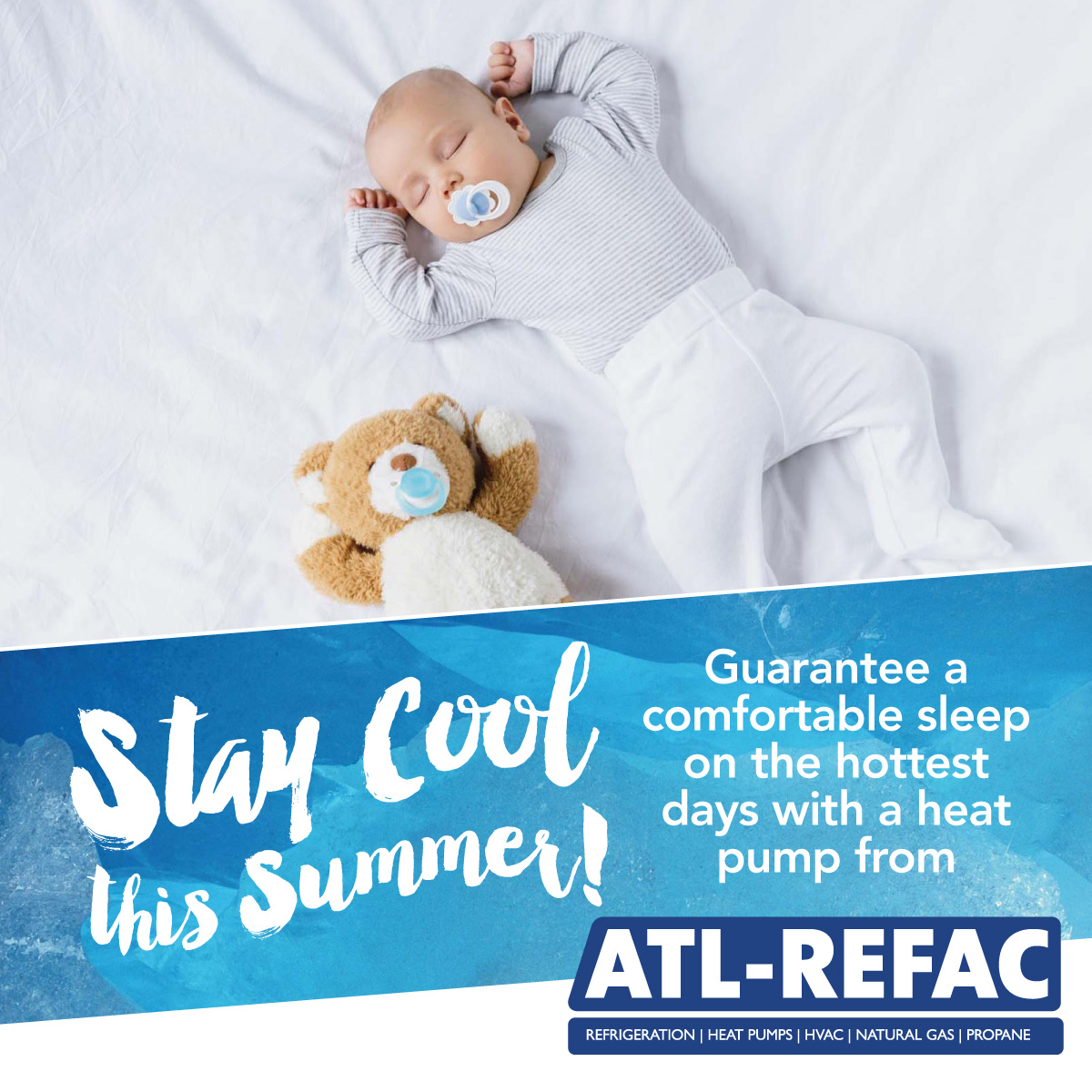 Sleep more comfortably on the hottest of days this summer with one of our heat pumps.
#HeatPumps #DaikinDealer #StayCool #ATLRefac #HealthyHomes