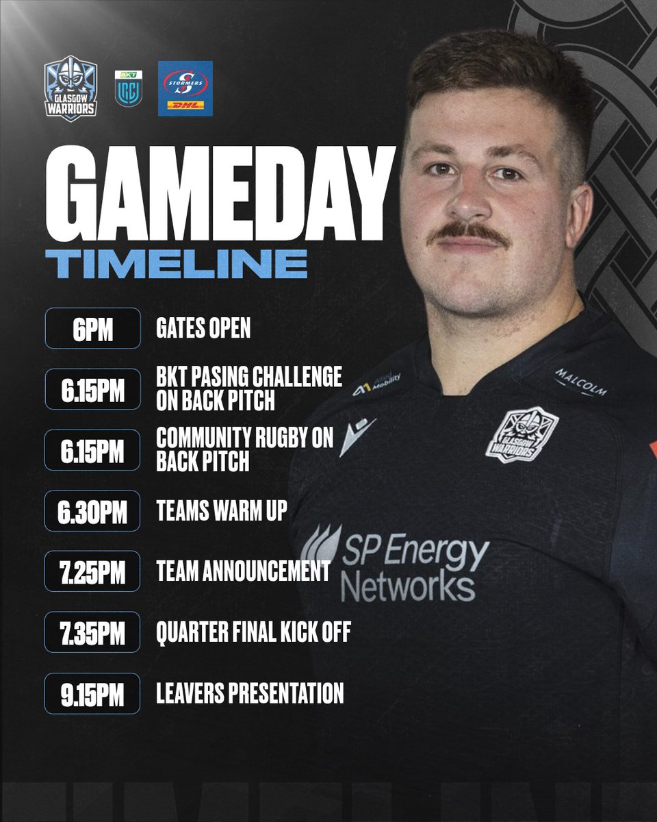 Here is a run down of all the timings ahead of kick off tonight! 

Remember to stay in your seats after the game while we acknowledge our 2024/25 Leavers🔥

🎫bit.ly/3H1noeK

#WhateverItTakes ⚔️🛡️