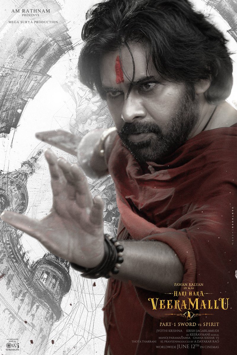 Santhosh Andaluri (@santhoshcherrry) on Twitter photo The Untold Bravery
Unsung History is about to unleash on big screen in few more days 🎉💥
A <a href="/SanthoshCherrry/">Santhosh Andaluri</a> design 😎 🙌
#HariHaraVeeraMallu
#PowerStar <a href="/PawanKalyan/">Pawan Kalyan</a> #JyotiKrishna <a href="/mmkeeravaani/">mmkeeravaani</a>
#PawanKalyan #HHVMonJune12th
#HHVM The Untold Bravery
Unsung History is about to unleash on big screen in few more days 🎉💥
A <a href="/SanthoshCherrry/">Santhosh Andaluri</a> design 😎 🙌
#HariHaraVeeraMallu
#PowerStar <a href="/PawanKalyan/">Pawan Kalyan</a> #JyotiKrishna <a href="/mmkeeravaani/">mmkeeravaani</a>
#PawanKalyan #HHVMonJune12th
#HHVM