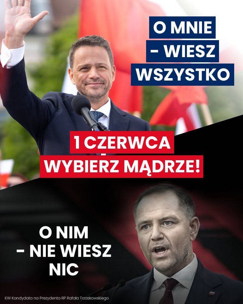 Wybierz mądrze, reklamacji nie będzie❗

#Trzaskowski2025 🇵🇱✌️ #WygraCałaPolska