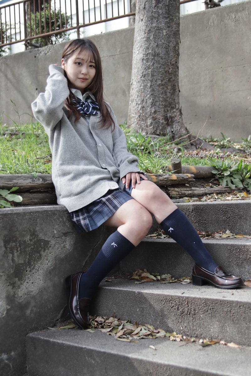 #見た人もなにか無言で階段をあげる