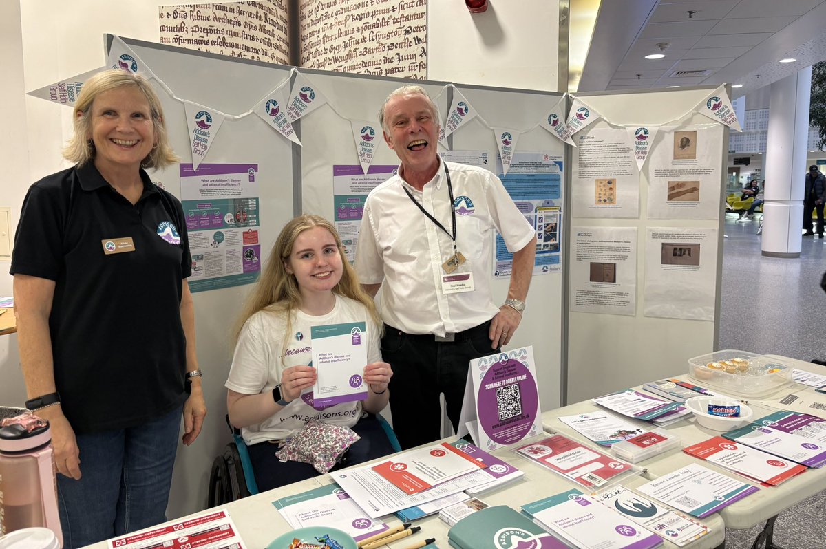 ๐ Kath Evans RGN RSCN ๐๐ (@kathevans2) on Twitter photo It was great to chat with Olivia (a student nurse) at St Bartโs <a href="/NHSBartsHealth/">Barts Health</a> today who taught me so much about Addisons Disease #AddisonsDiseaseDay thank you <a href="/AddisonsUK/">Addison's Disease Self-Help Group (ADSHG)</a>
#TeamBartsHealth It was great to chat with Olivia (a student nurse) at St Bartโs <a href="/NHSBartsHealth/">Barts Health</a> today who taught me so much about Addisons Disease #AddisonsDiseaseDay thank you <a href="/AddisonsUK/">Addison's Disease Self-Help Group (ADSHG)</a>
#TeamBartsHealth