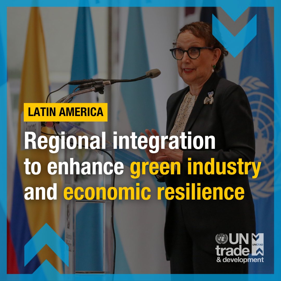 Joint efforts are underway to help Latin America deepen green industrial policies, build a shared regional agenda and establish governance mechanisms to sustain economic transformation.

Find out more ▶️ ow.ly/mUZy50W18w1