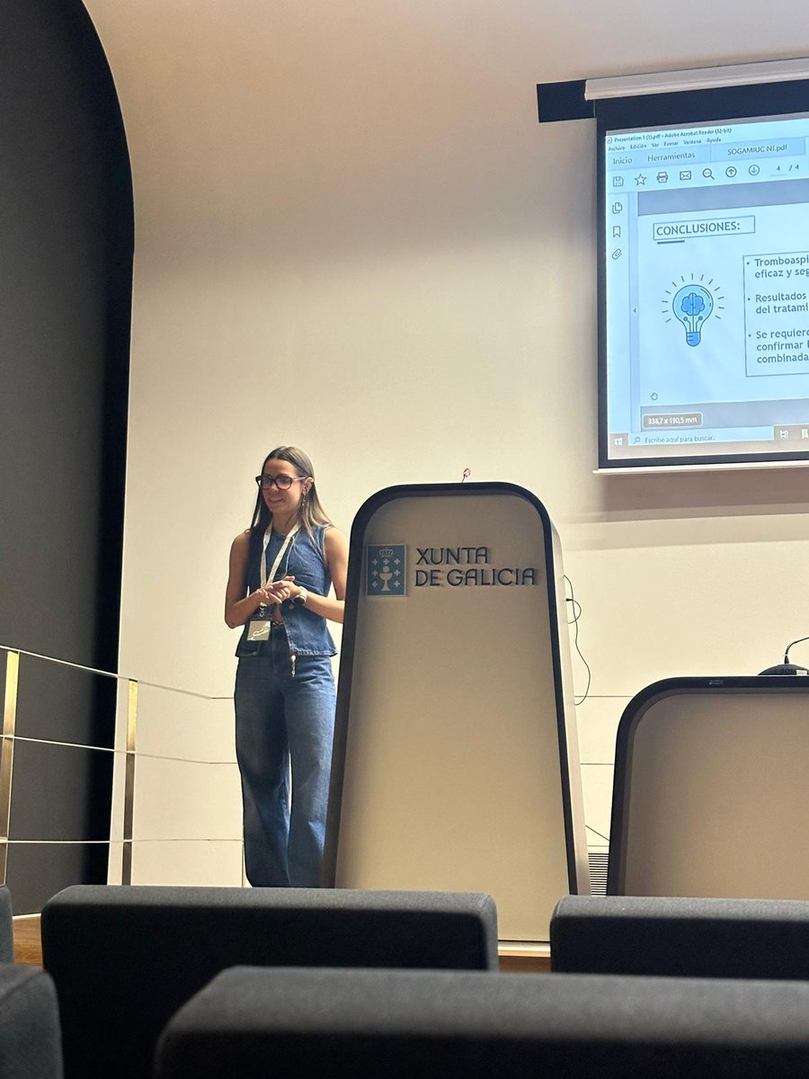 Gran sesión de póster oral. Gracias a nuestros residentes.
#SOGAMIUC2025 #VIGO
<a href="/santiago_uci/">Servicio de Medicina Intensiva C.H.U.S.</a>