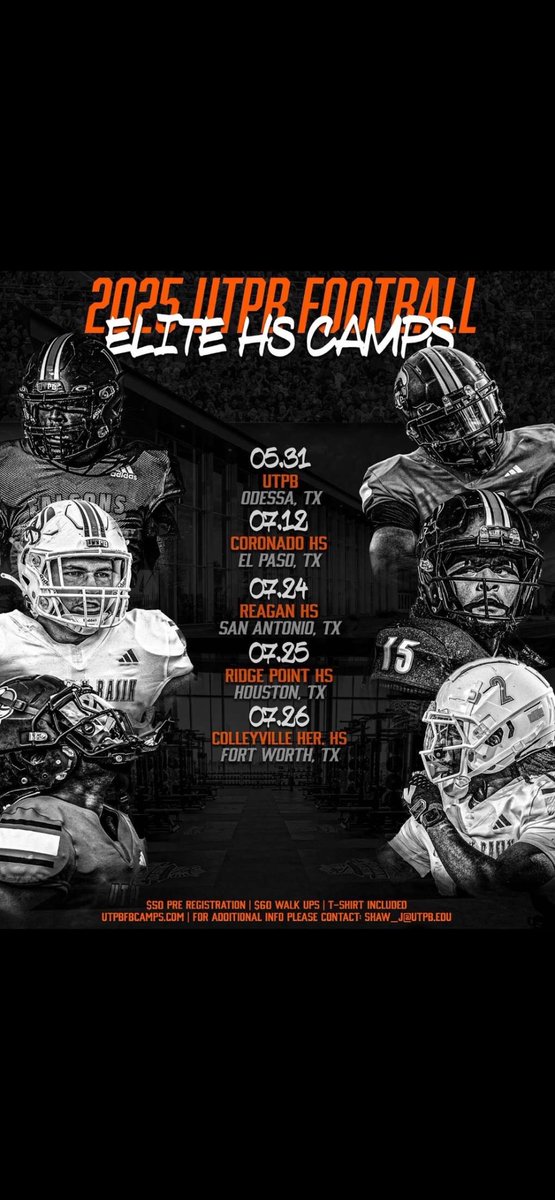 Thank you <a href="/CoachShaw_Jake/">Jake Shaw</a> for the invite. I will be there. <a href="/UTEPFB/">UTEP Football</a>  <a href="/CoachBolanos/">Arturo Bolaños</a> <a href="/nmpreps/">NMPreps</a> <a href="/PrepRedzoneNM/">Prep Redzone New Mexico</a> <a href="/GoddardRocketFB/">Goddard Rocket Football</a>