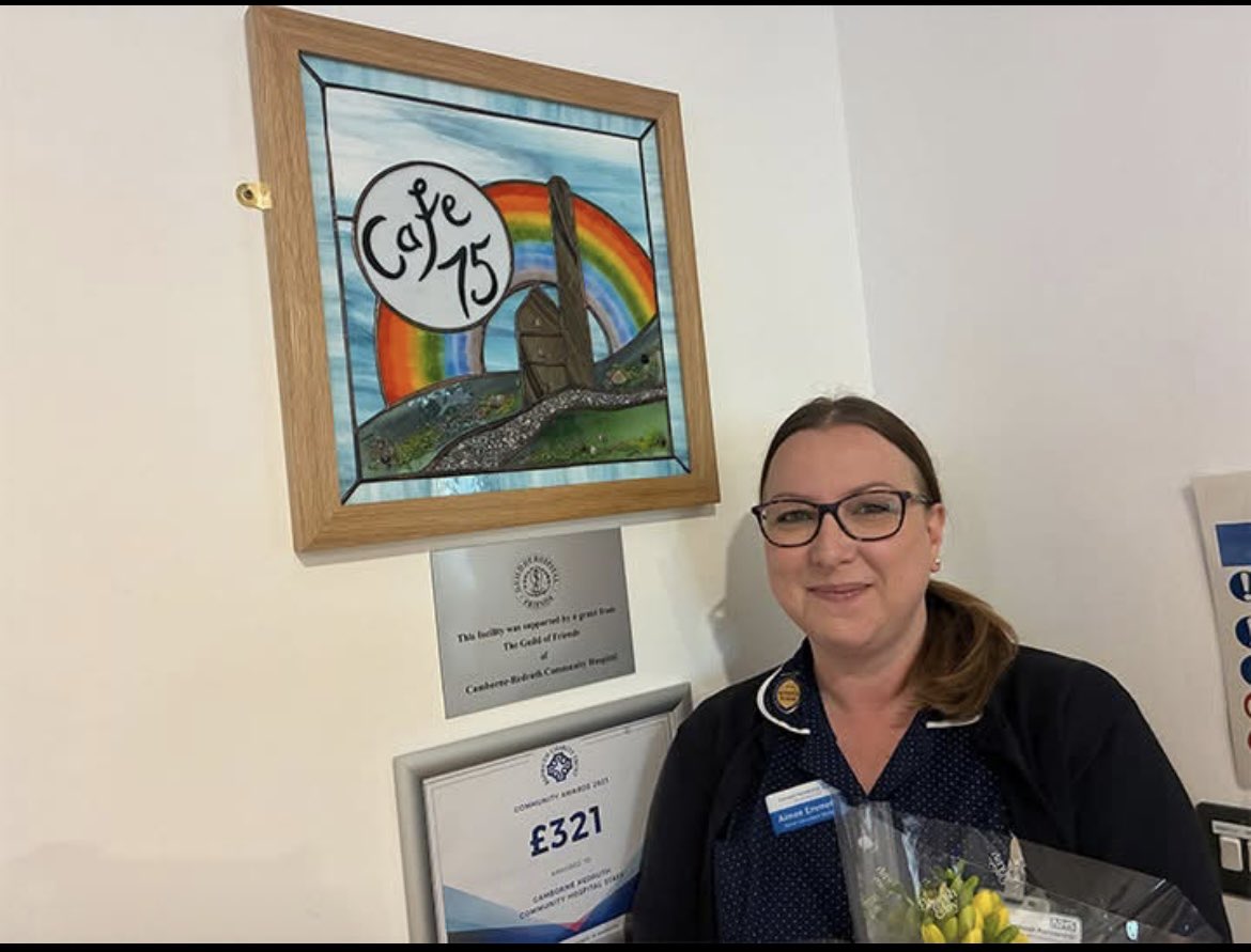 Aimee Emmett RN QN (@emmett_aimee) on Twitter photo Thank you for choosing my design for the new café at Camborne & Redruth Hospital. It was a pleasure to attend the official opening. Grateful to Redruth Charity Trust, the Hospitals’ Guild of Friends & the volunteers who make the café possible <a href="/CornwallFT/">Cornwall Partnership NHS Foundation Trust</a> <a href="/HIPMitchell/">Chris Mitchell RN</a> Thank you for choosing my design for the new café at Camborne & Redruth Hospital. It was a pleasure to attend the official opening. Grateful to Redruth Charity Trust, the Hospitals’ Guild of Friends & the volunteers who make the café possible <a href="/CornwallFT/">Cornwall Partnership NHS Foundation Trust</a> <a href="/HIPMitchell/">Chris Mitchell RN</a>