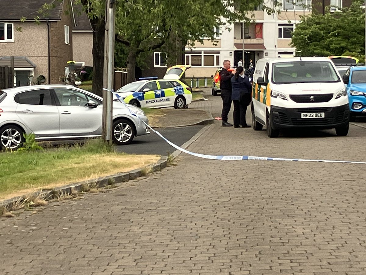There is also an ambulance at the scene. <a href="/MENnewsdesk/">Manchester News MEN</a>