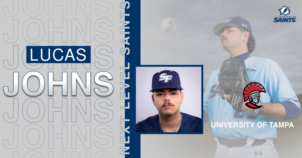 Pitcher Lucas Johns has officially signed with the university of Tampa!

Story: santafesaints.com/sports/bsb/202…

#SicEmSaints