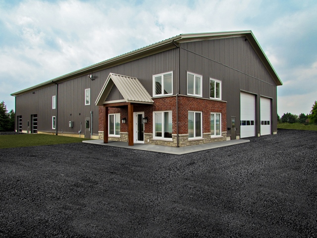 Having reliable, protected storage and somewhere to work out of the elements means your equipment is always ready when you need it. The Ridgeline model, like the one pictured here, offers a durable, spacious solution built to withstand the elements and support your operation.