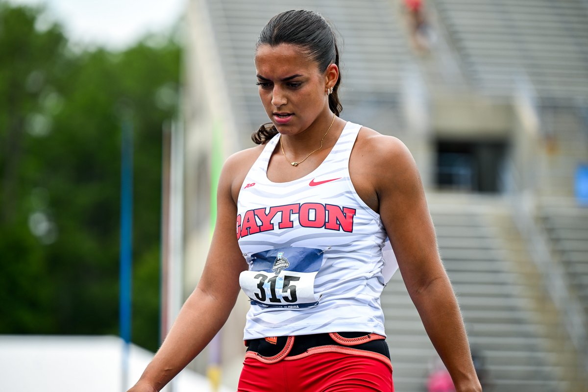 UDWomensTF_XC's tweet image. Daniela Peralta Throws 39.89m #UDTF // #GoFlyers ✈️