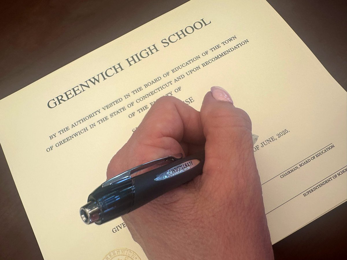 It’s Diploma signing time!!! Class of 2025 will graduate at Cardinal Stadium. Tick, Tock… counting down the days!