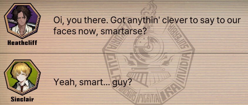 aCertainClock's tweet image. Local witless brigand encourages bad behaviour in the youth