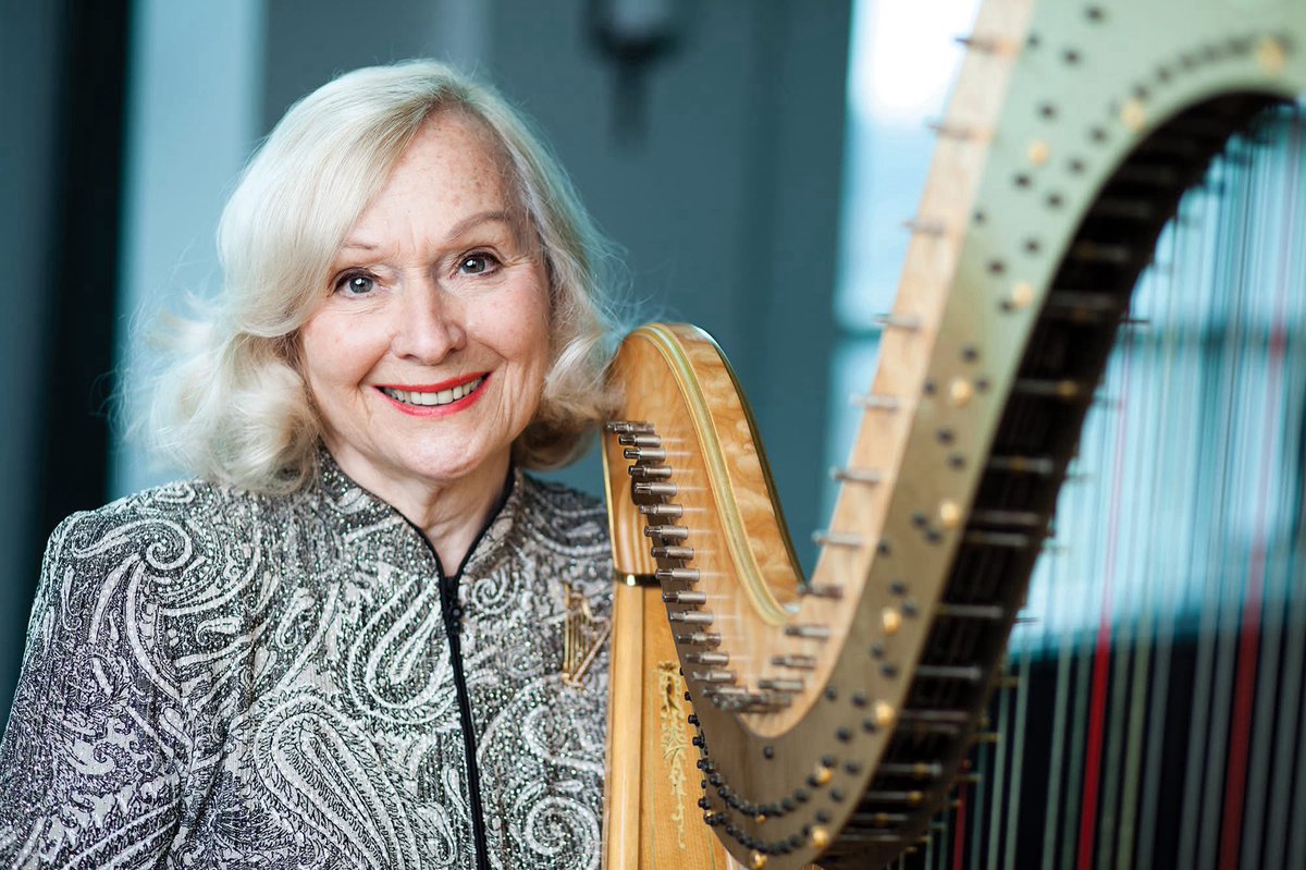 Lamentamos el fallecimiento de #SusannMcDonald, referente de la comunidad arpística internacional.
