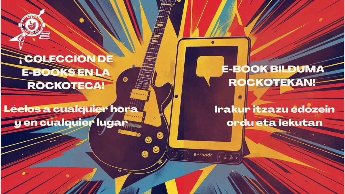 ¡ COLECCIÓN DE E-BOOKS EN LA ROCKOTECA!📙🎸Desde biografías de leyendas del rock hasta hasta análisis de discos icónicos, historias, crónicas y más…

🔗bit.ly/rockoteca_libr…

E-BOOK BILDUMA ROCKOTEKAN! 🎸
Rockaren mito izan direnen biografietatik disko ikonikoen analisiraino.
