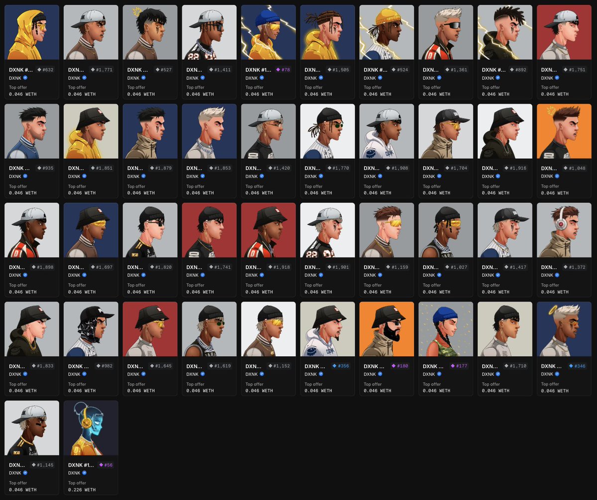 Up to 42 DXNKs bought with personal funds and still bidding 🔥

Always going to be willing to bet on our team

Edge Fund is coming