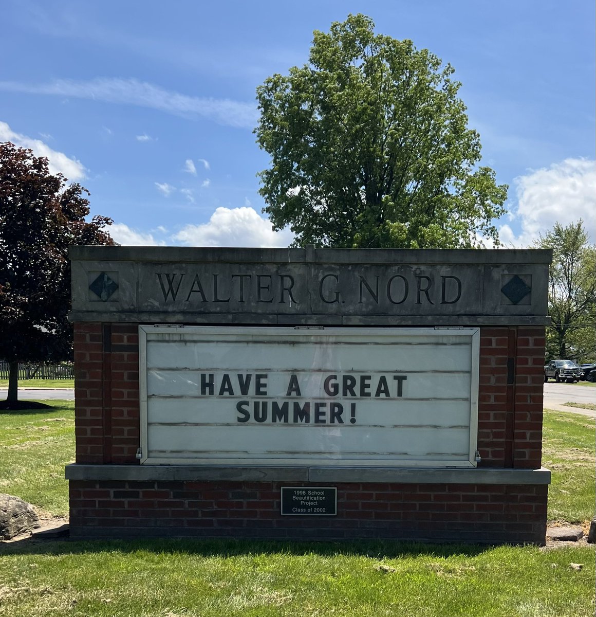 The 24-25 school year is officially in the books! The #NordSchool staff wishes all our students a great summer!!