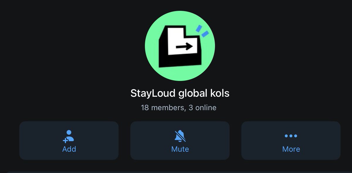 Uhh I just got invited into a <a href="/stayloudio/">Loud!</a> cabal

Who needs an invite??