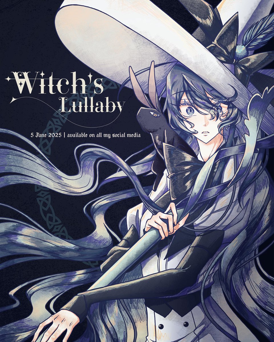 ☪️🐰
Unless something goes terribly wrong, I’ll be uploading my graduation film on June 5th, 14:00 GMT+1 / 21:00 GMT+8!
It’ll be posted across all the social media platforms I’m currently using!

#witchslullaby #indieanimation #2Danimation